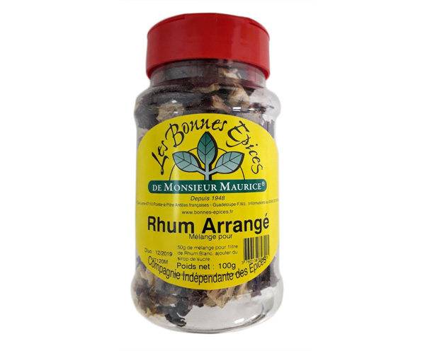 PRÉPARATION POUR RHUM ARRANGE AGRUMES ILE MAURICE 22g